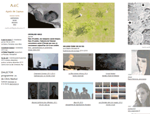Tablet Screenshot of agnesdecayeux.fr